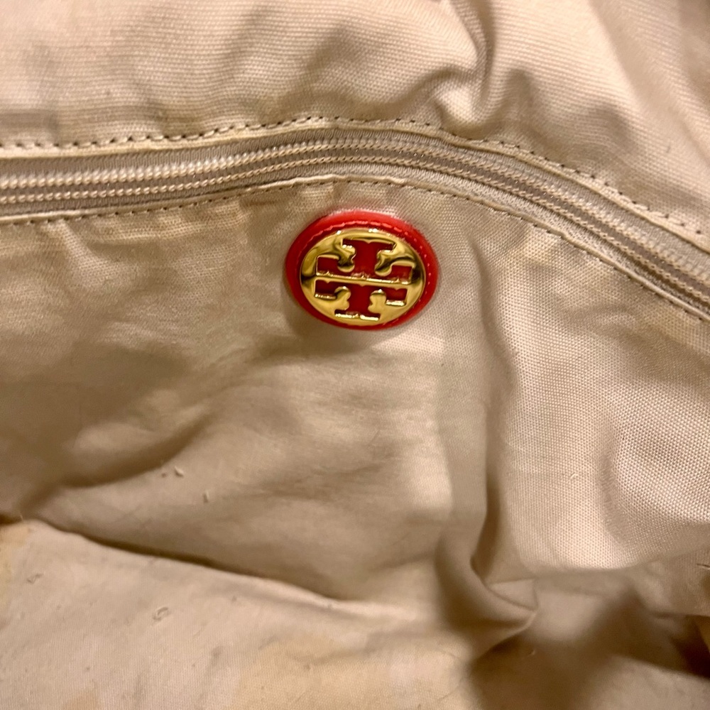 Used Tory Burch Canvas Shoulder Bag ♥️ - Picture 12 of 16